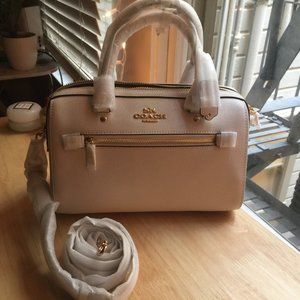 **SOLD** NWT Coach White Rowan Satchel
